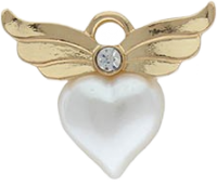 an angel wings heart